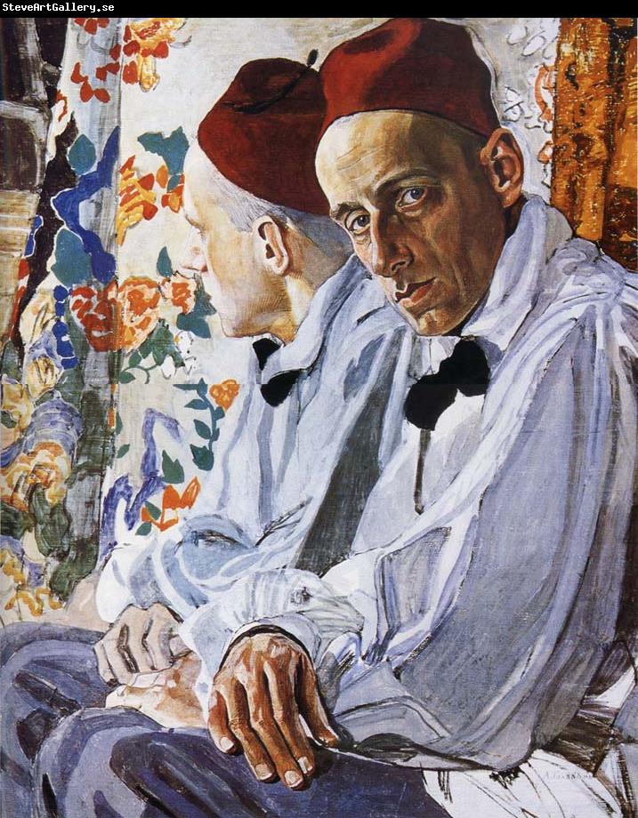 Alexander Yakovlevich GOLOVIN The Portrait of Actor